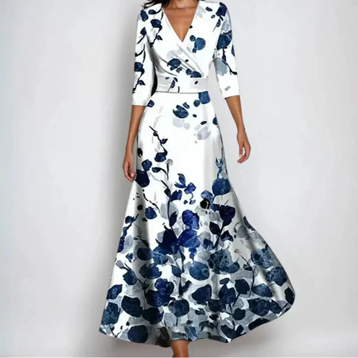 Emily | Luxury Floral Maxi Dress