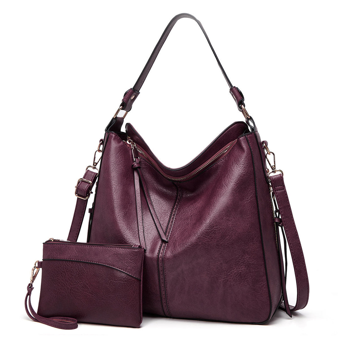 Hobo | Luxury Leather Anti-Theft Handbag + Free Pouch Wallet