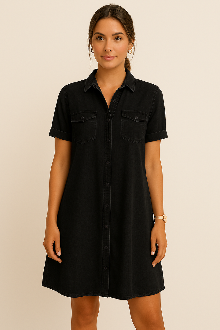 Claire | Denim Dress