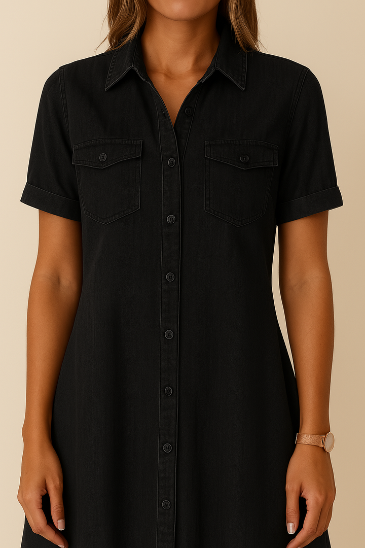 Claire | Denim Dress