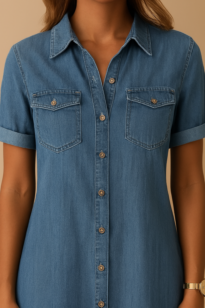 Claire | Denim Dress