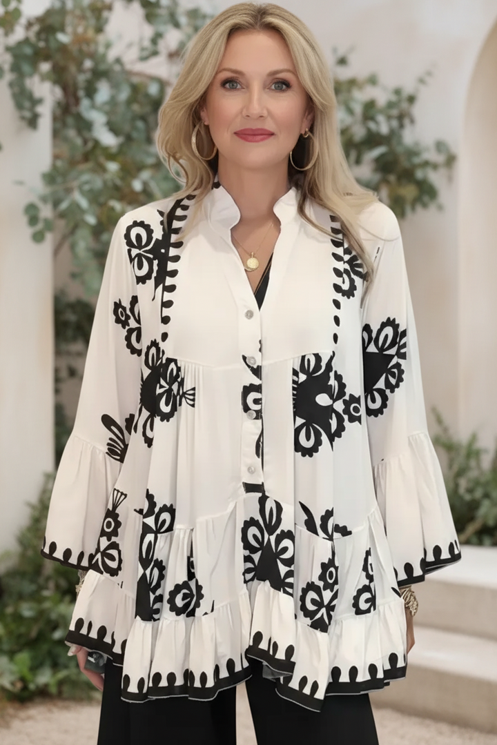Jordana | Coastal Boho Top