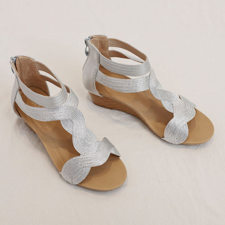 Sharon | Bohemian Soft Wedges Sandals
