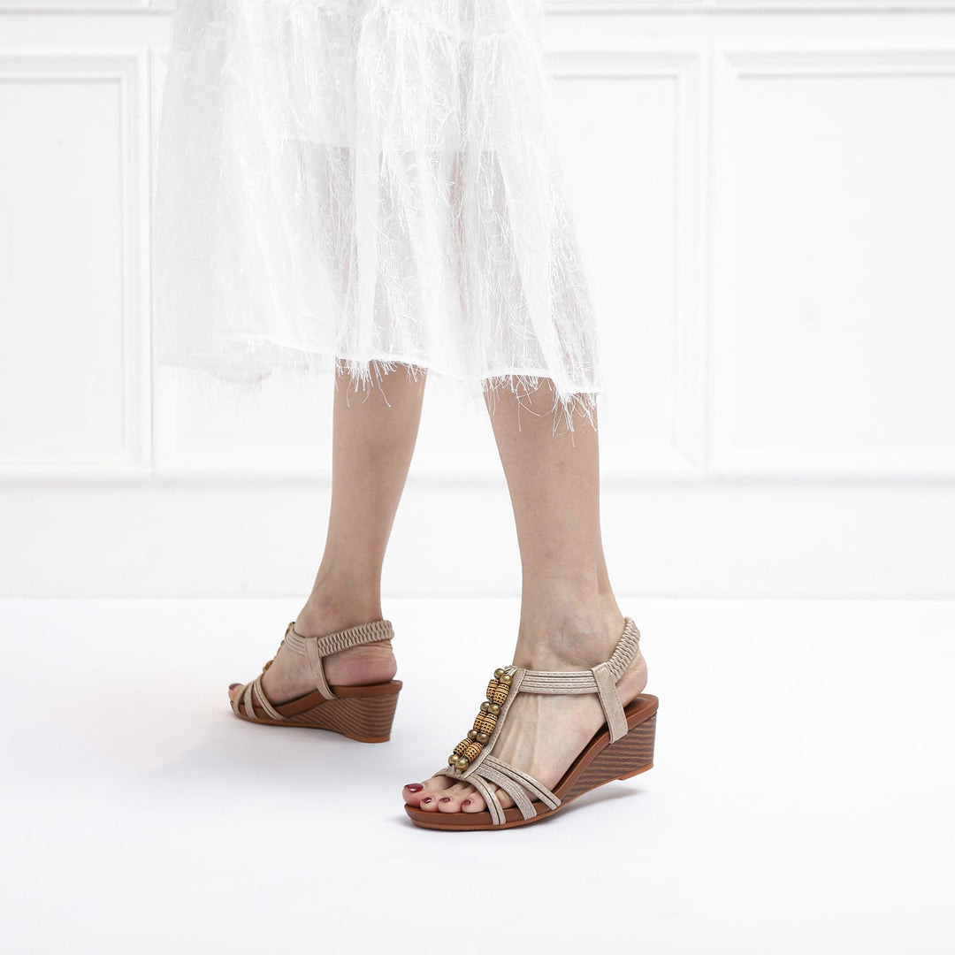 Sarah | Bohemian Wedges Sandals